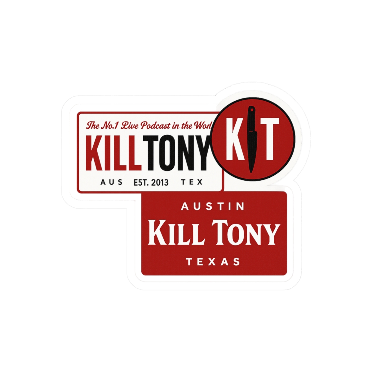 Kill Tony Comedy Podcast Sticker | Bold Vinyl Decal