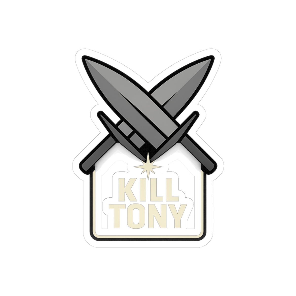 Kill Tony Bold Comedy Sticker