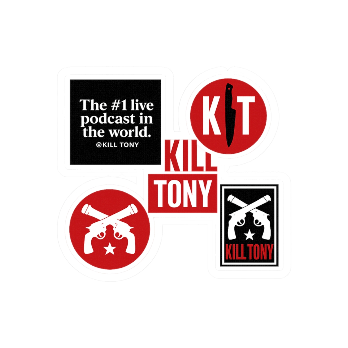 Kill Tony Podcast Sticker | Bold Comedy Vinyl Decal