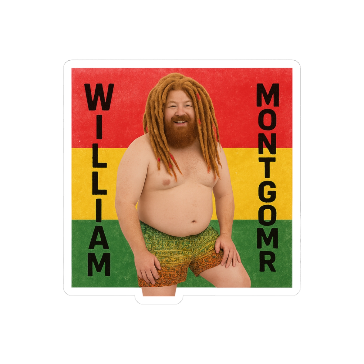 Kill Tony William Montgomery Icon Sticker