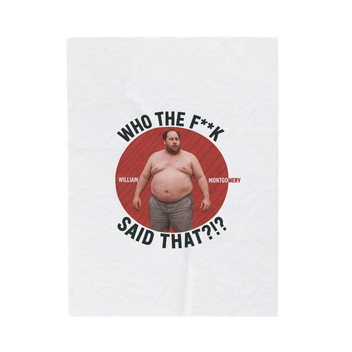 Kill Tony William Montgomery Regular Bold Blanket