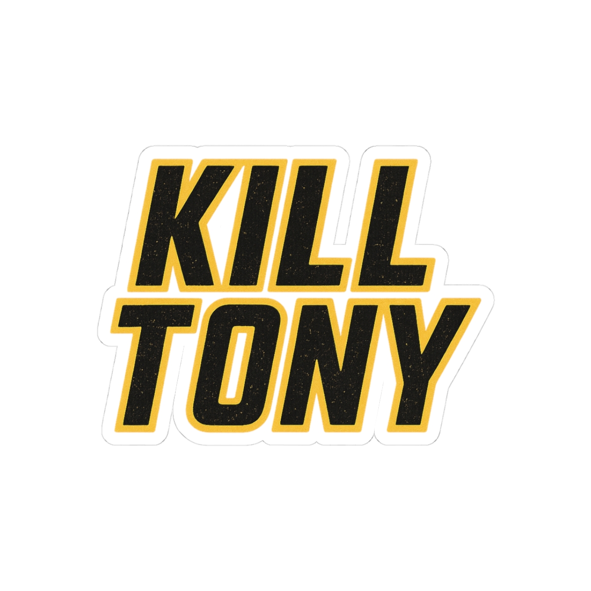 Kill Tony Bold Comedy Sticker | Vinyl Decal