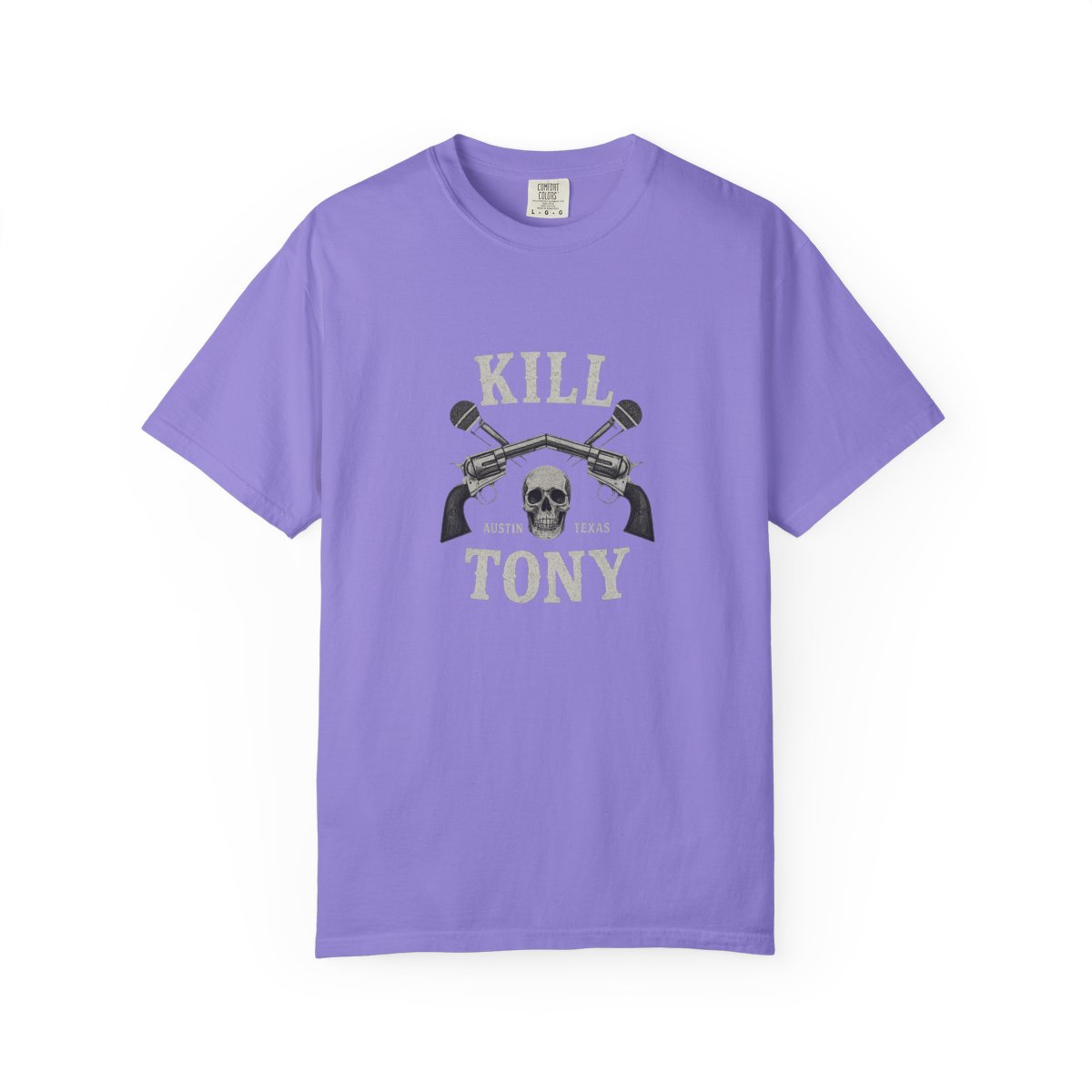 Kill Tony Crossed Mics Skull T-Shirt