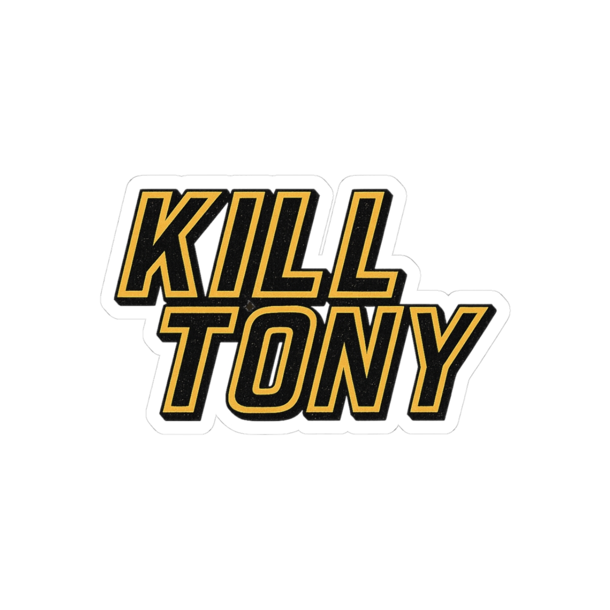 Kill Tony Bold Comedy Sticker | Vinyl Decal