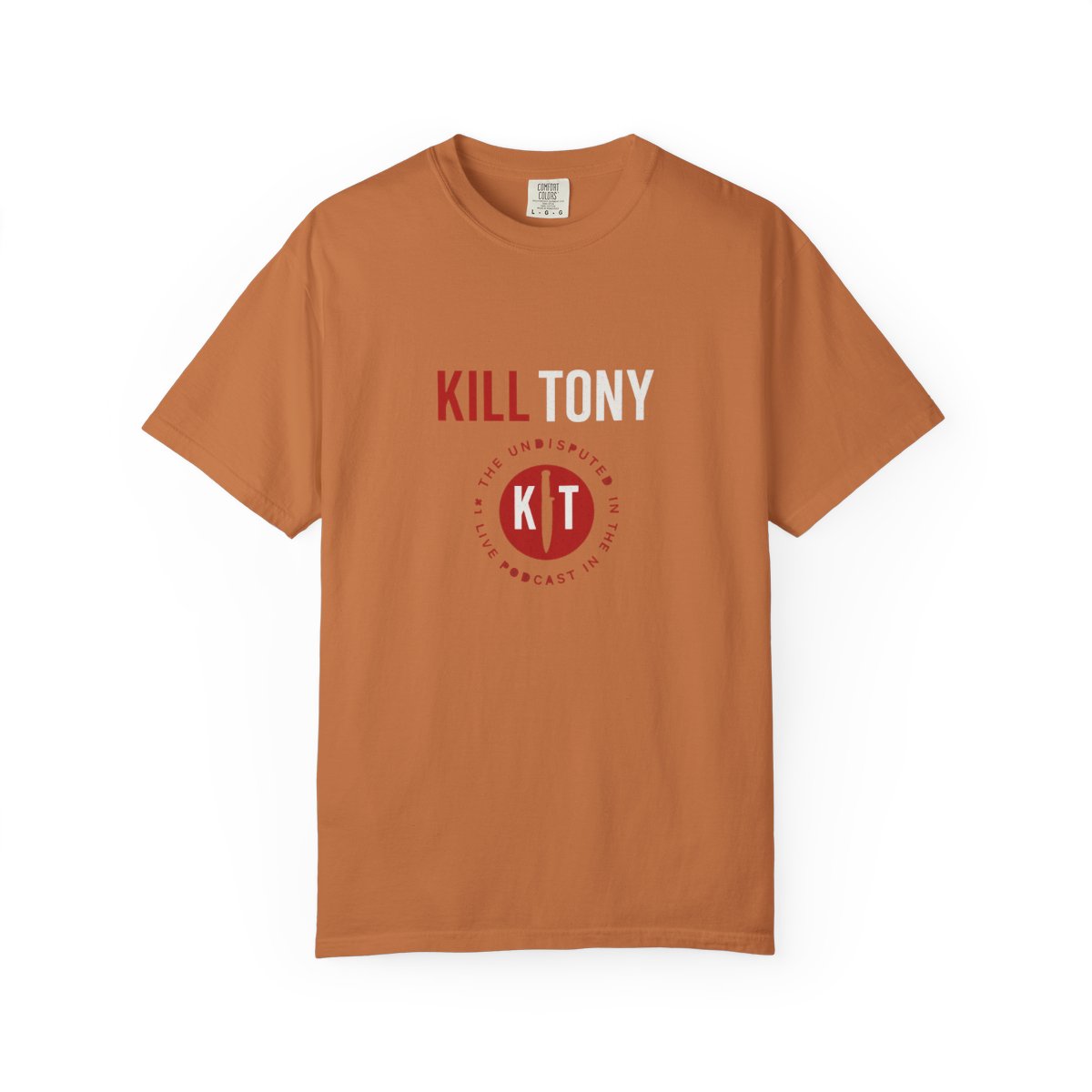 Kill Tony Podcast Knife Graphic T-Shirt