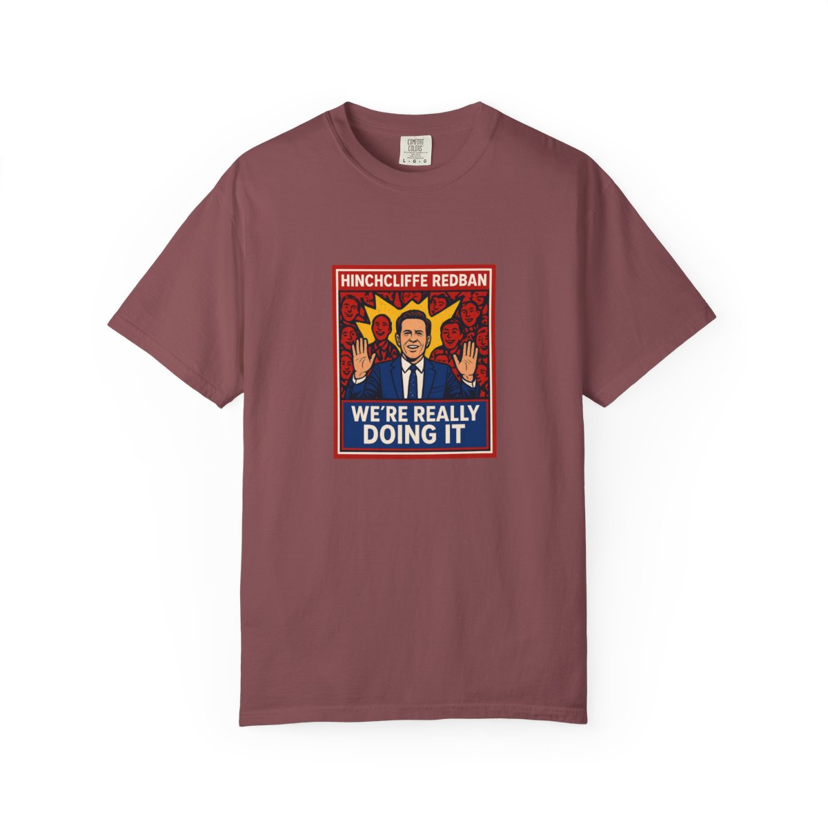 Hinchcliffe Redban Pop Art Victory T-Shirt