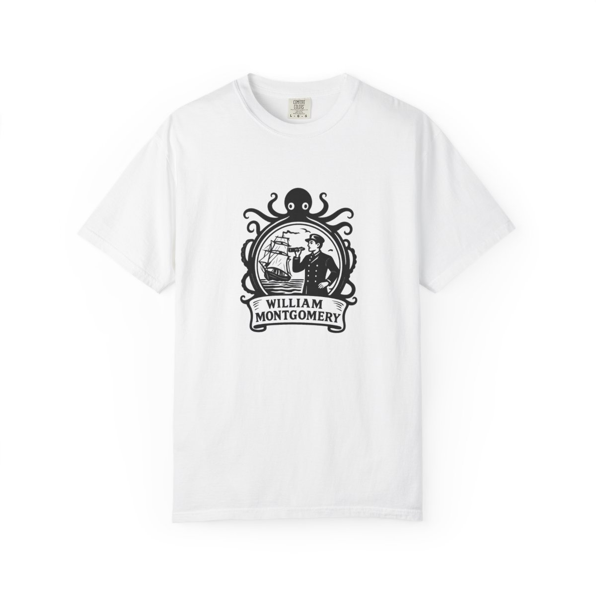 William Montgomery Naval Octopus T-Shirt