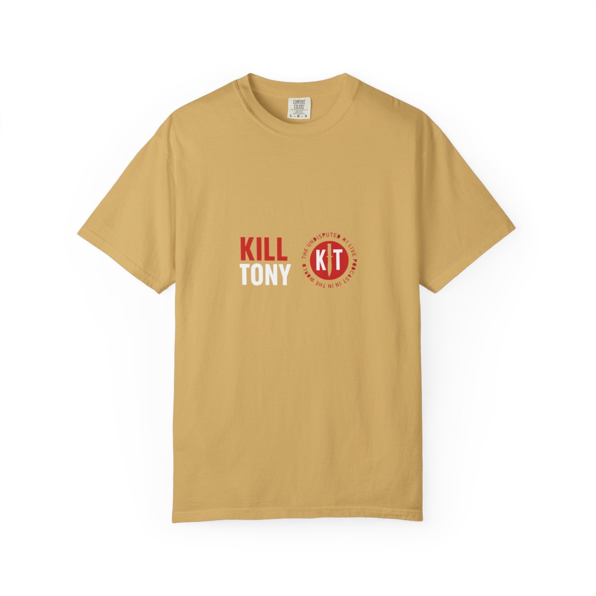 Kill Tony Podcast Bold Knife Graphic T-Shirt