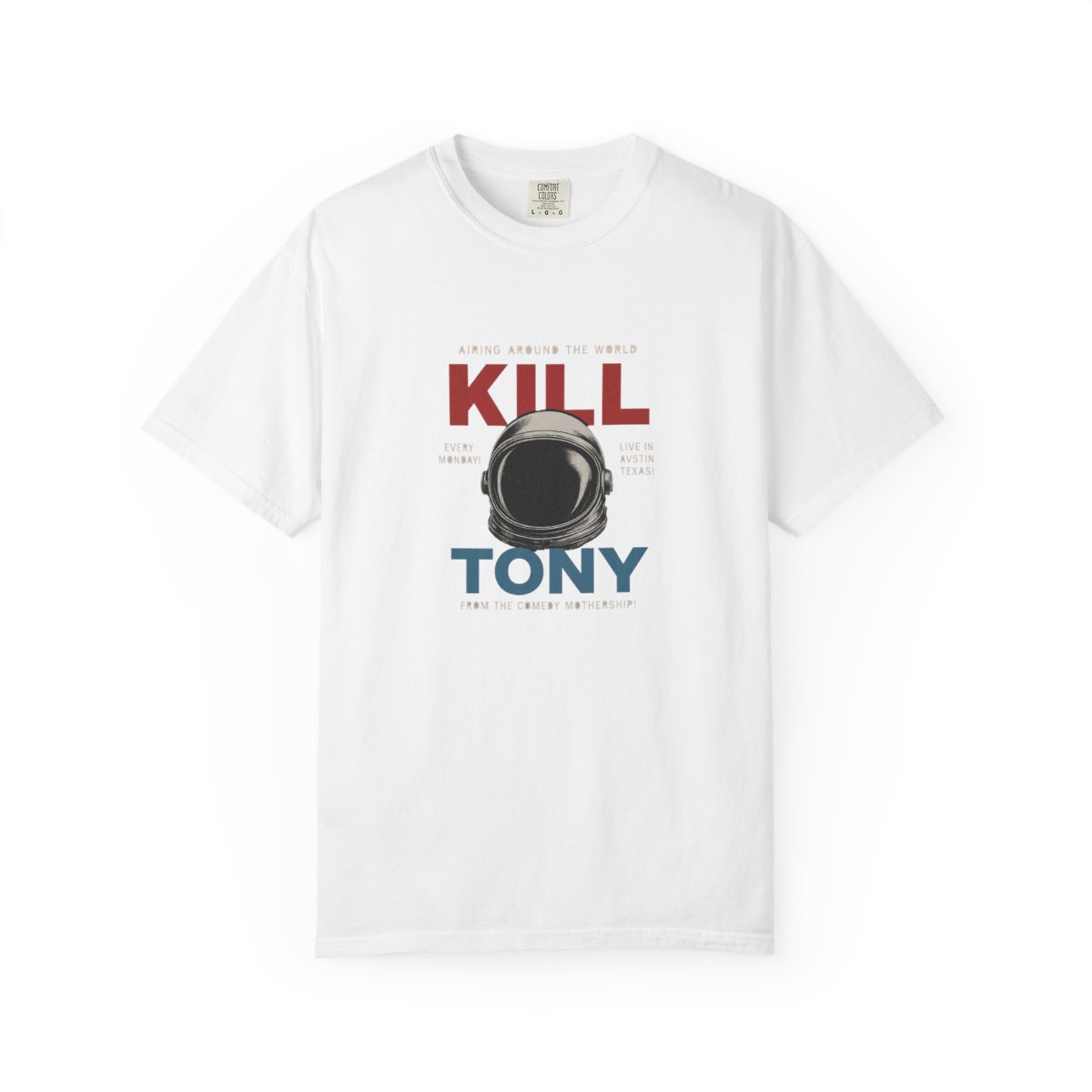 Kill Tony Astronaut Helmet Graphic T-Shirt
