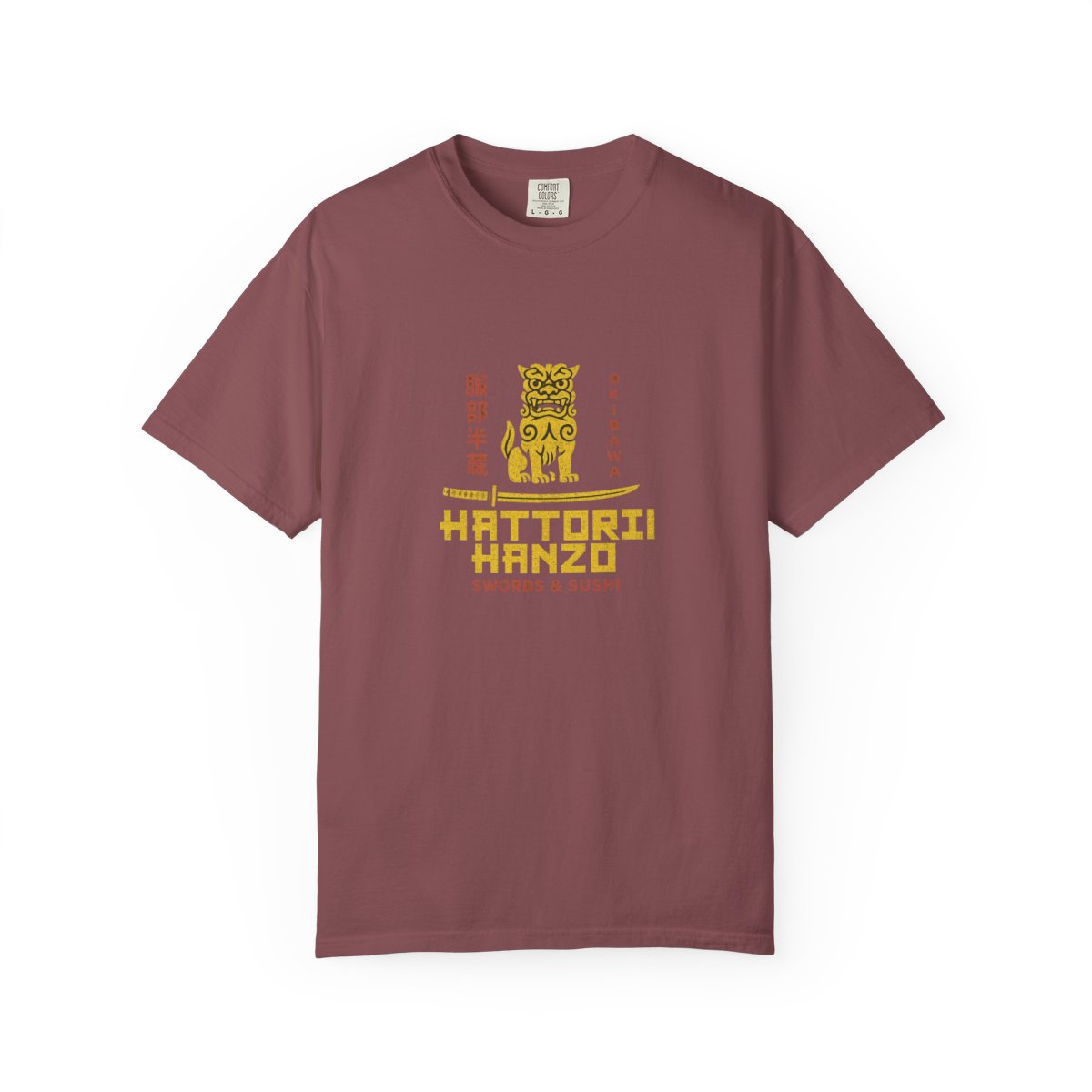 Hattori Hanzo Swords & Sushi Graphic T-Shirt