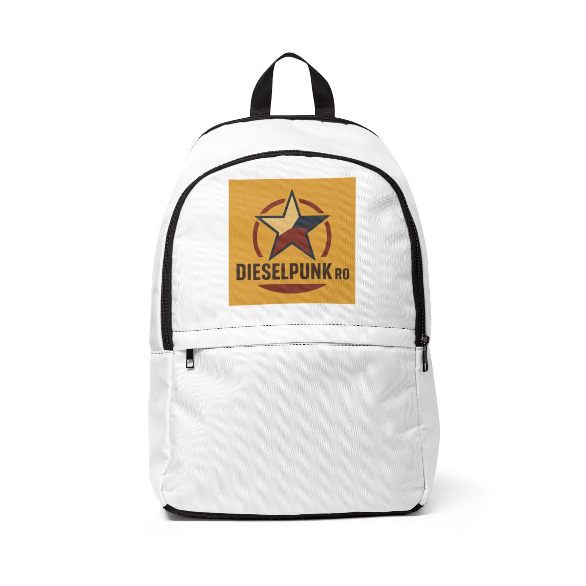 Dieselpunk Star Pattern Leather Backpack