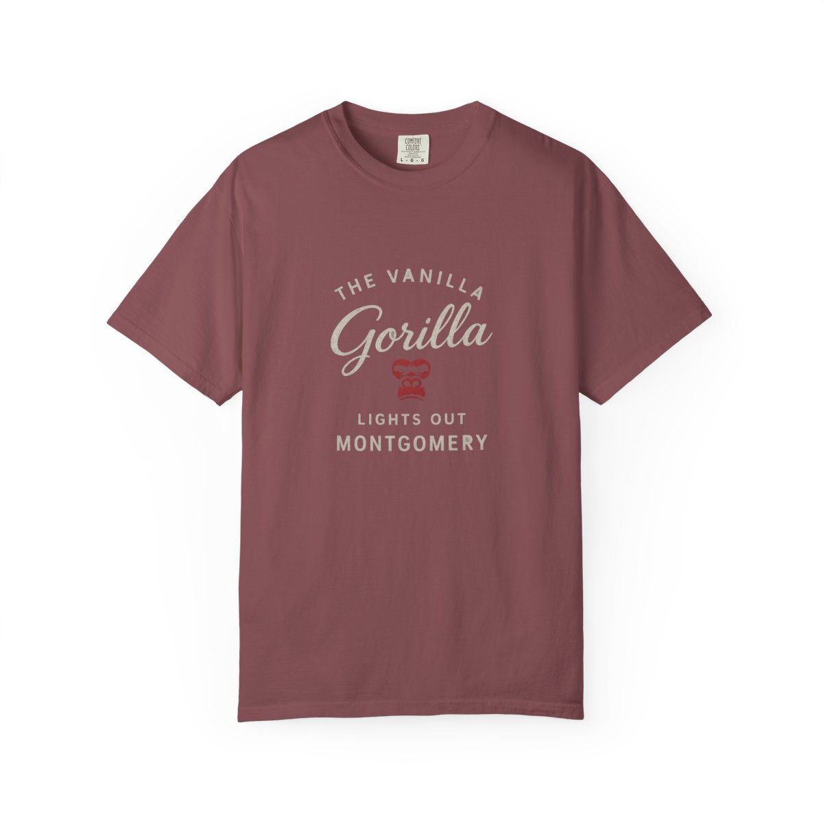 Vanilla Gorilla Lights Out Montgomery Bold T-Shirt
