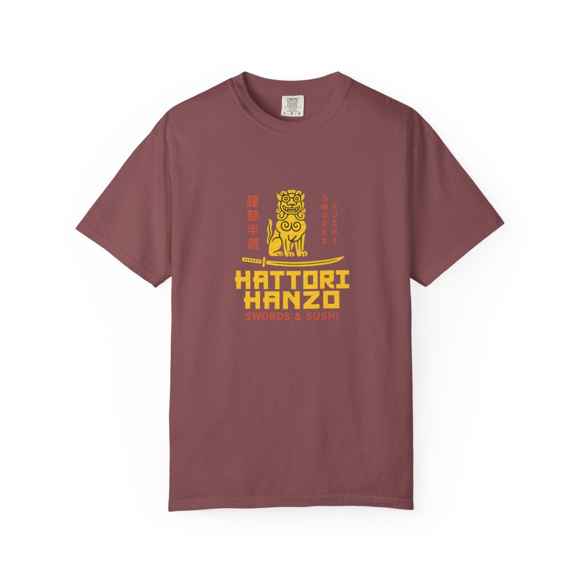Hattori Hanzo Swords & Sushi Graphic T-Shirt
