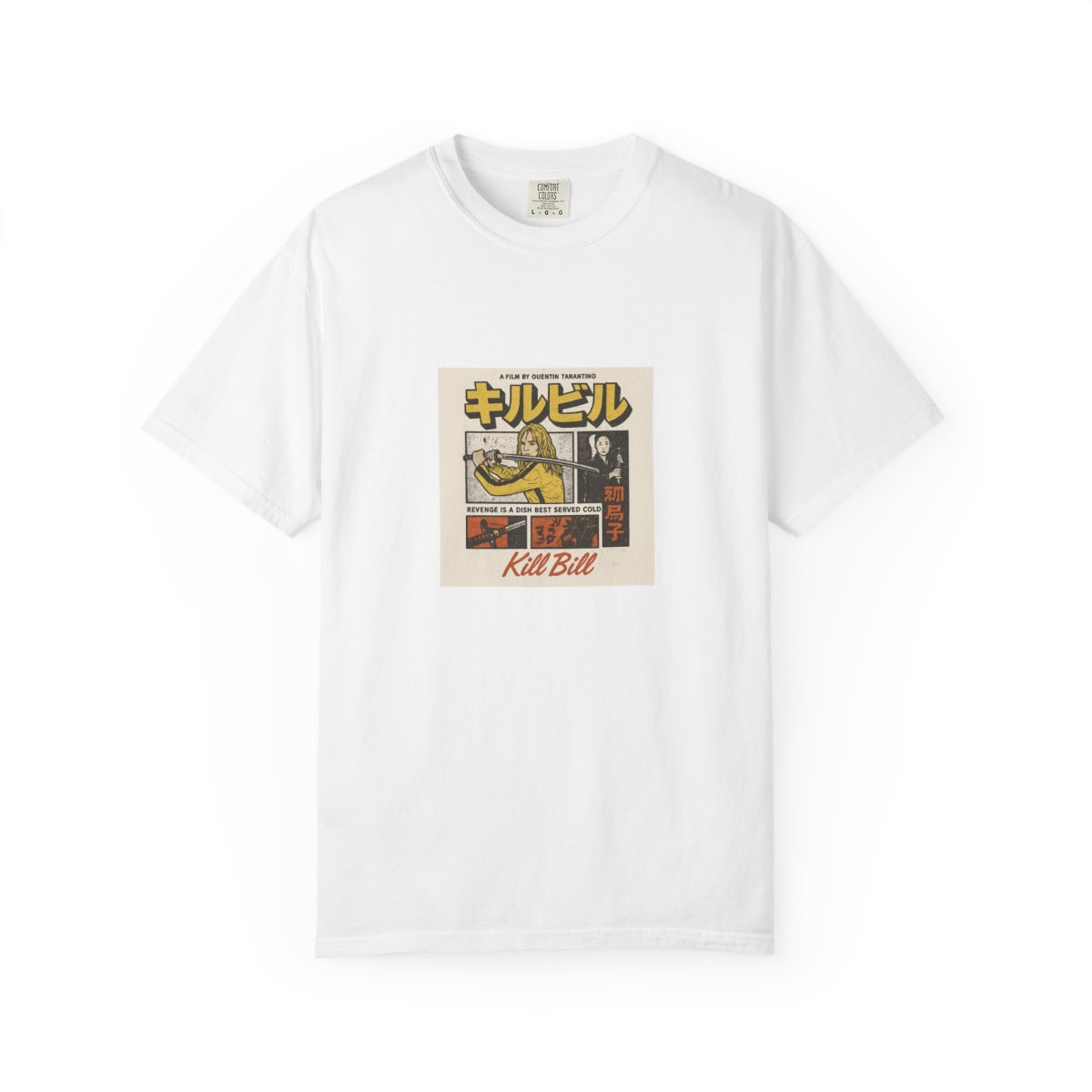 Kill Bill Manga Style Revenge Graphic T-Shirt