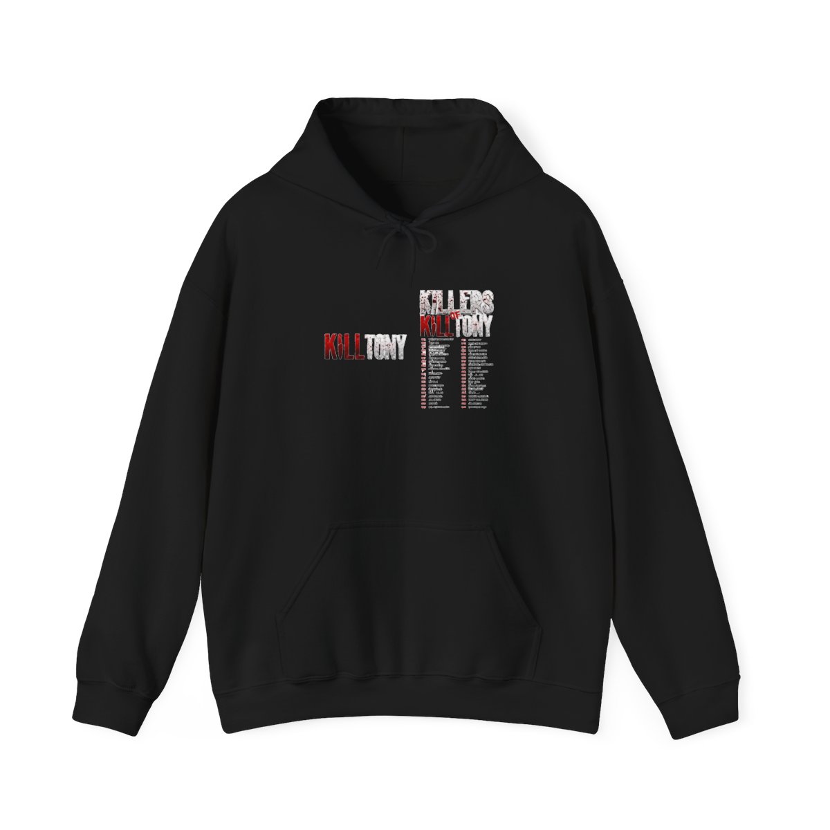 Kill Tony Tour 2025 Merch Hoodie Pocketless Parallel Bars Sleeve Streetwear Women Men Hooded Sweatshirts
