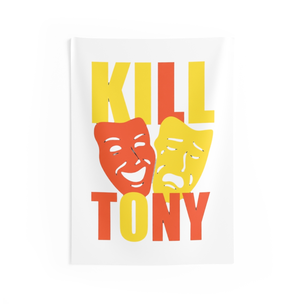 Kill Tony Comedy Happy & Sad Masks - Merch & Gifts Tapestry